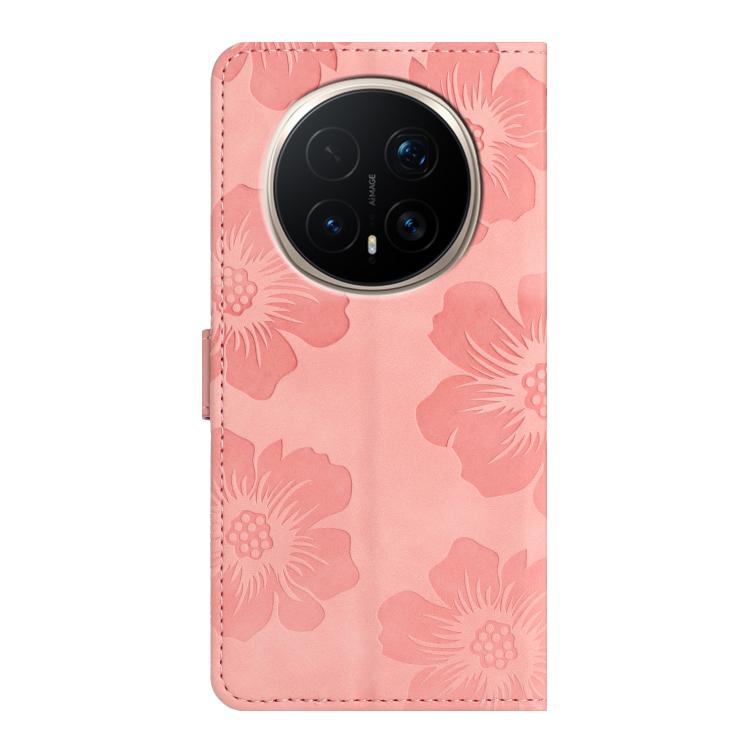 For Honor Magic8 Pro Flower Embossing Pattern Leather Phone Case