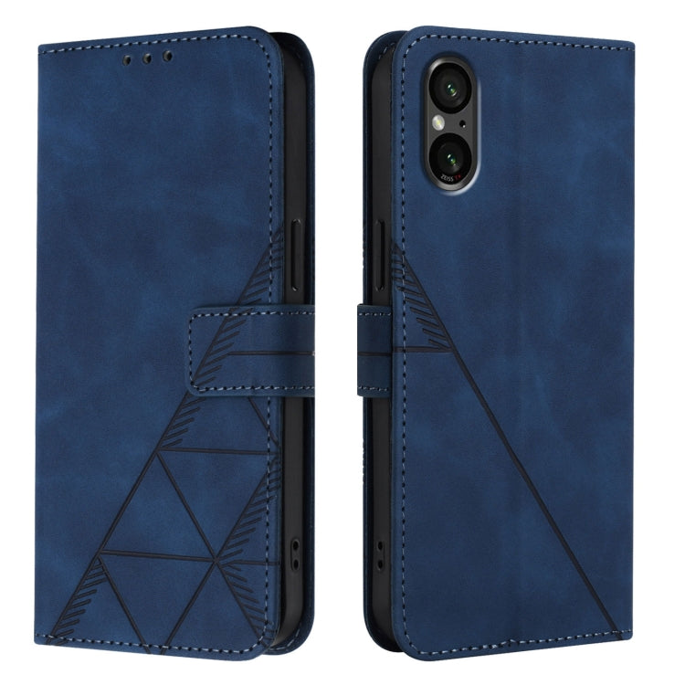 For Sony Xperia 5 VI Crossbody 3D Embossed Flip Leather Phone Case