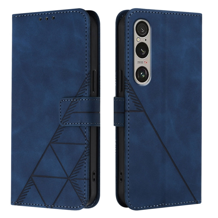 For Sony Xperia 1 VI Crossbody 3D Embossed Flip Leather Phone Case