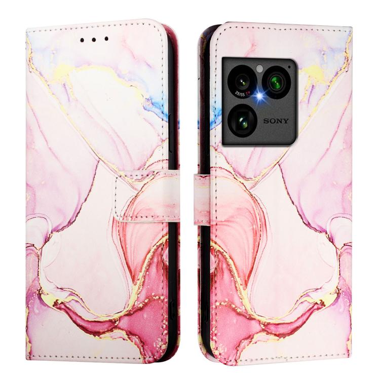 For Sony Xperia 1 VIII PT003 Marble Pattern Flip Leather Phone Case