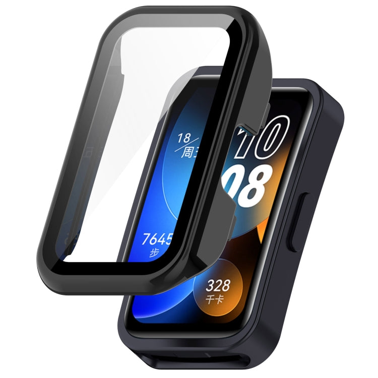 For Huawei Band 8 PC + Tempered Film Integrated Protective Watch Case