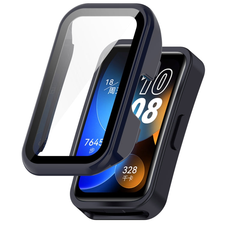 For Huawei Band 8 PC + Tempered Film Integrated Protective Watch Case
