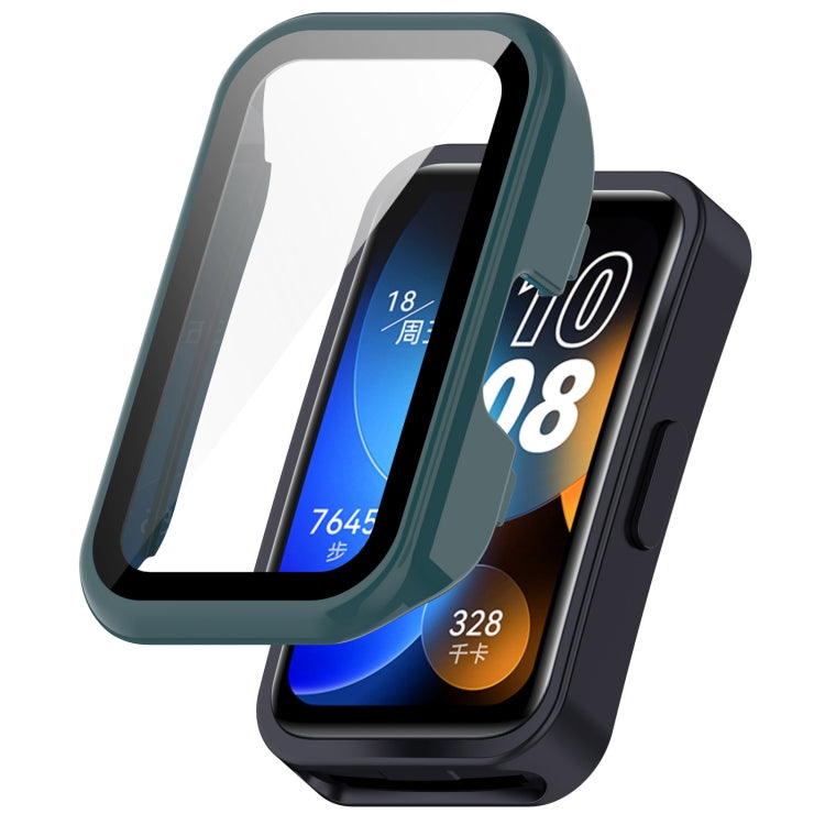 For Huawei Band 8 PC + Tempered Film Integrated Protective Watch Case