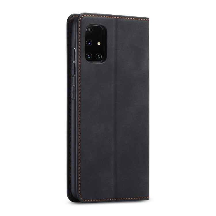 For Samsung Galaxy A41 Forwenw Dream Series Oil Edge Strong Magnetism Horizontal Flip Leather Case with Holder & Card Slots & Wallet & Photo Frame