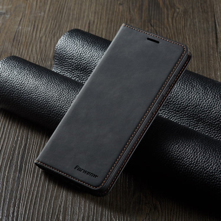 For Samsung Galaxy A41 Forwenw Dream Series Oil Edge Strong Magnetism Horizontal Flip Leather Case with Holder & Card Slots & Wallet & Photo Frame