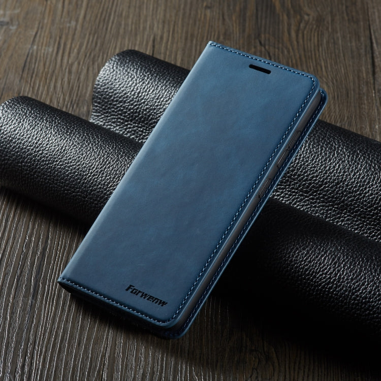 For Samsung Galaxy A41 Forwenw Dream Series Oil Edge Strong Magnetism Horizontal Flip Leather Case with Holder & Card Slots & Wallet & Photo Frame