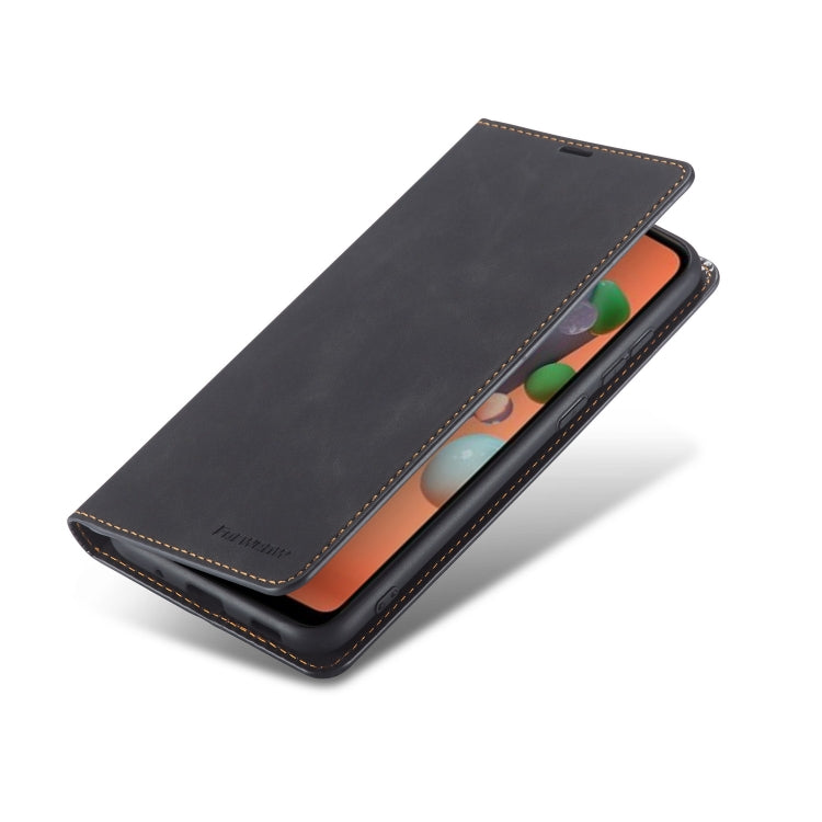 For Samsung Galaxy A11 Forwenw Dream Series Oil Edge Strong Magnetism Horizontal Flip Leather Case with Holder & Card Slots & Wallet & Photo Frame