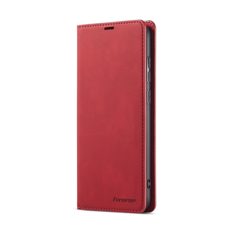 For Samsung Galaxy A11 Forwenw Dream Series Oil Edge Strong Magnetism Horizontal Flip Leather Case with Holder & Card Slots & Wallet & Photo Frame