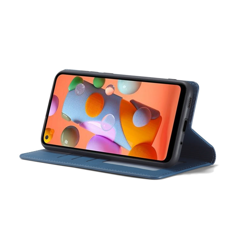 For Samsung Galaxy A11 Forwenw Dream Series Oil Edge Strong Magnetism Horizontal Flip Leather Case with Holder & Card Slots & Wallet & Photo Frame
