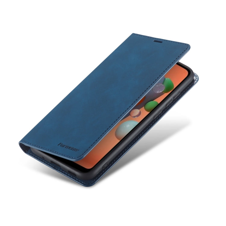 For Samsung Galaxy A11 Forwenw Dream Series Oil Edge Strong Magnetism Horizontal Flip Leather Case with Holder & Card Slots & Wallet & Photo Frame