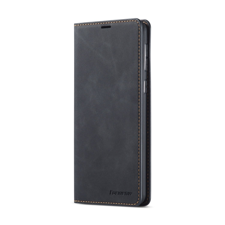 For Samsung Galaxy A21 Forwenw Dream Series Oil Edge Strong Magnetism Horizontal Flip Leather Case with Holder & Card Slots & Wallet & Photo Frame