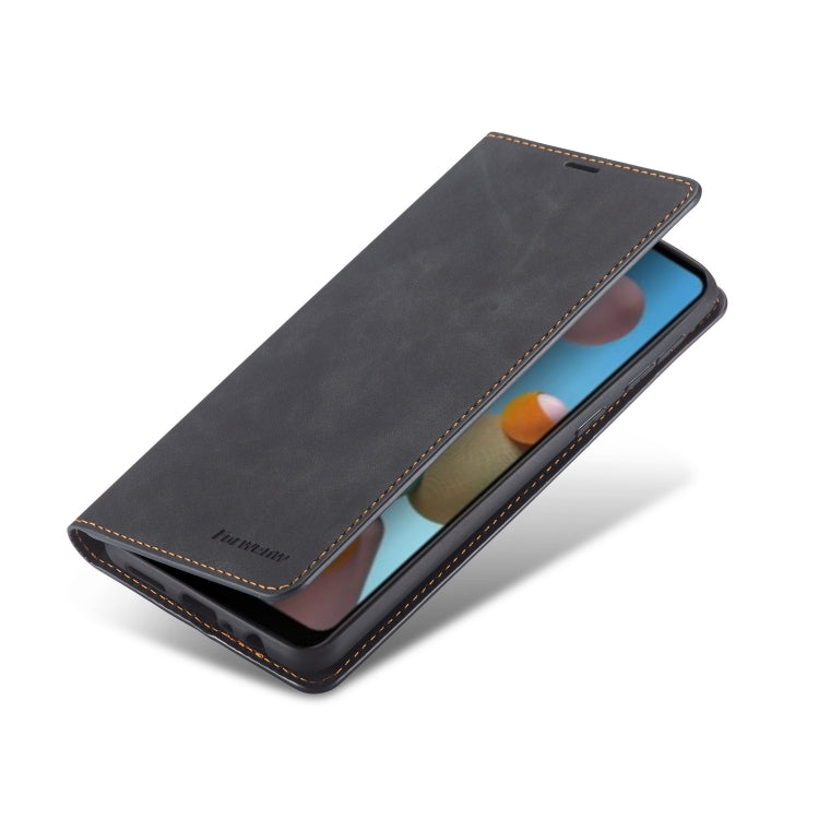 For Samsung Galaxy A21 Forwenw Dream Series Oil Edge Strong Magnetism Horizontal Flip Leather Case with Holder & Card Slots & Wallet & Photo Frame