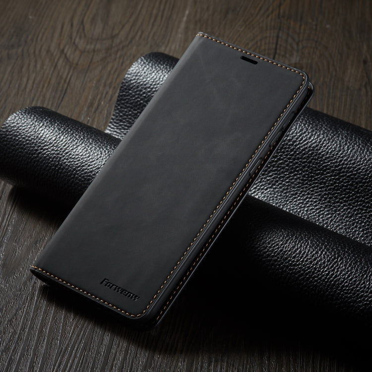 For Samsung Galaxy A21 Forwenw Dream Series Oil Edge Strong Magnetism Horizontal Flip Leather Case with Holder & Card Slots & Wallet & Photo Frame