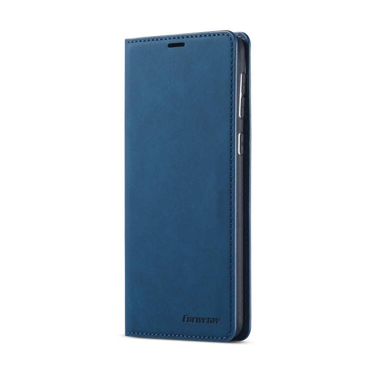 For Samsung Galaxy A21 Forwenw Dream Series Oil Edge Strong Magnetism Horizontal Flip Leather Case with Holder & Card Slots & Wallet & Photo Frame