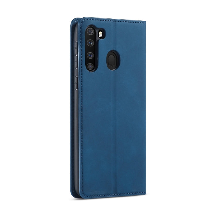 For Samsung Galaxy A21 Forwenw Dream Series Oil Edge Strong Magnetism Horizontal Flip Leather Case with Holder & Card Slots & Wallet & Photo Frame
