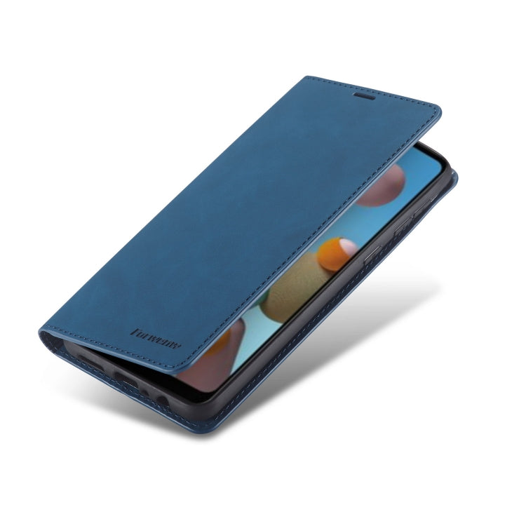 For Samsung Galaxy A21 Forwenw Dream Series Oil Edge Strong Magnetism Horizontal Flip Leather Case with Holder & Card Slots & Wallet & Photo Frame