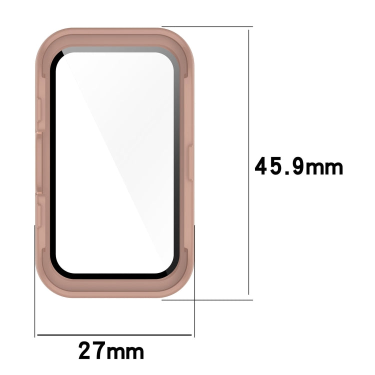 For Huawei Band 8 PC + Tempered Film Integrated Protective Watch Case