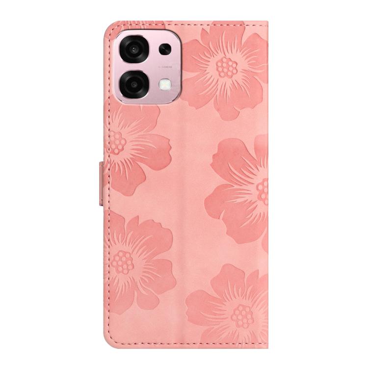 For OPPO A6 Pro 4G / 5G / F31 5G Flower Embossing Pattern Leather Phone Case