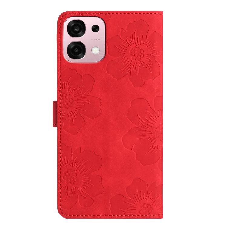 For OPPO A6 Pro 4G / 5G / F31 5G Flower Embossing Pattern Leather Phone Case