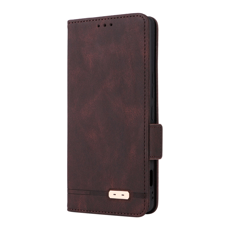 For Sharp Aquos R9 Pro Magnetic Clasp Leather Phone Case
