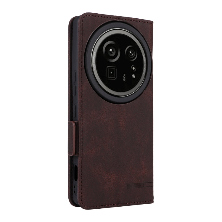For Sharp Aquos R9 Pro Magnetic Clasp Leather Phone Case