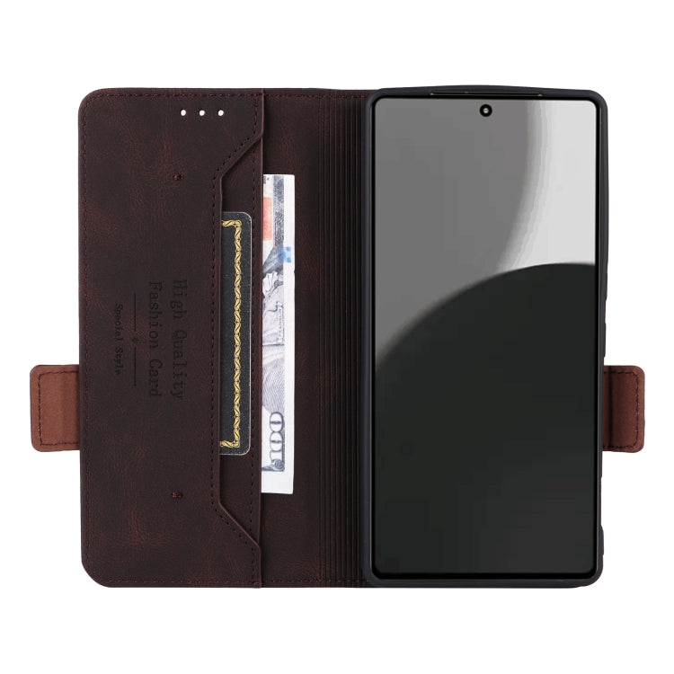 For Sharp Aquos R9 Pro Magnetic Clasp Leather Phone Case
