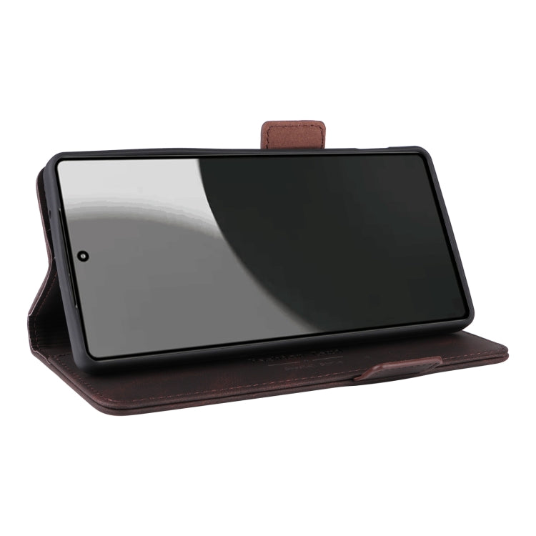 For Sharp Aquos R9 Pro Magnetic Clasp Leather Phone Case
