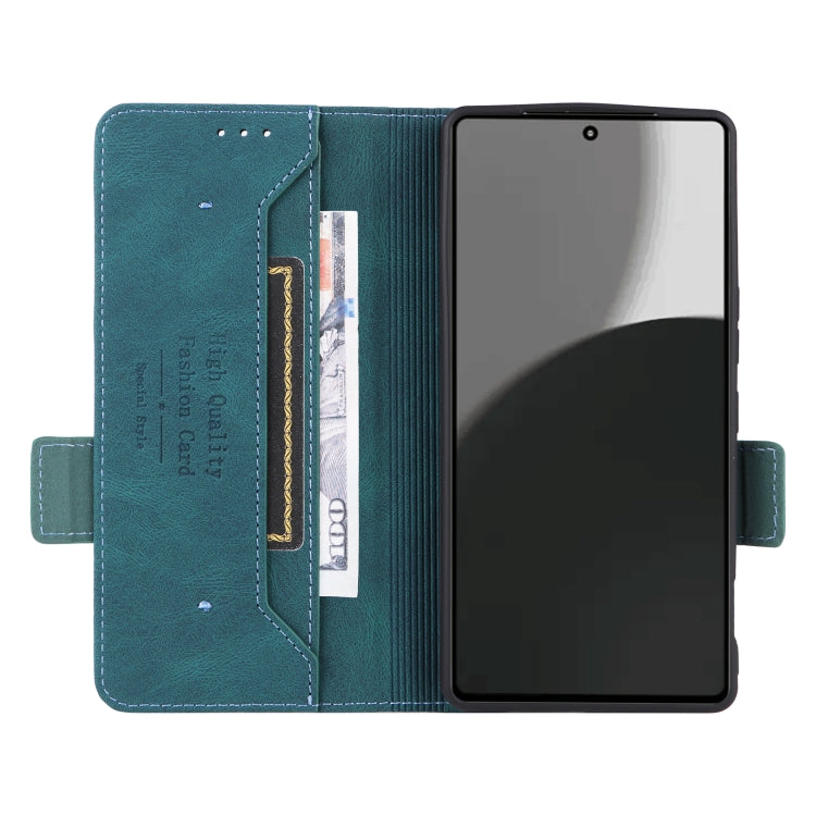 For Sharp Aquos R9 Pro Magnetic Clasp Leather Phone Case