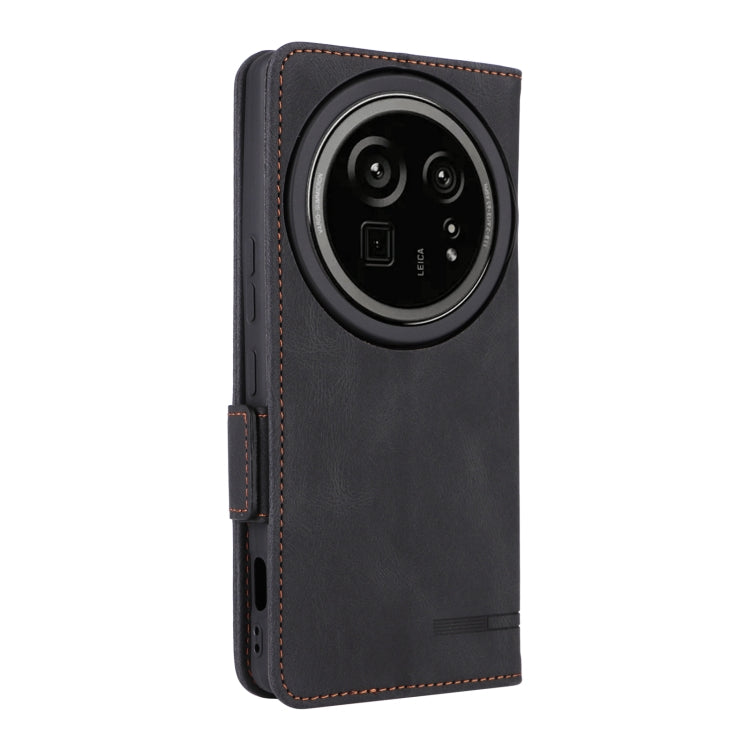 For Sharp Aquos R9 Pro Magnetic Clasp Leather Phone Case