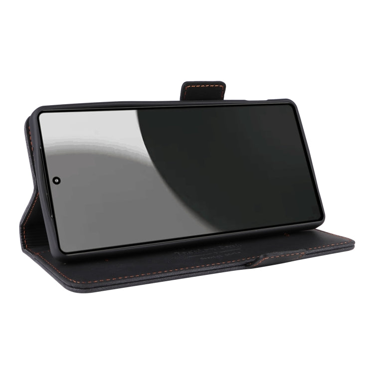 For Sharp Aquos R9 Pro Magnetic Clasp Leather Phone Case