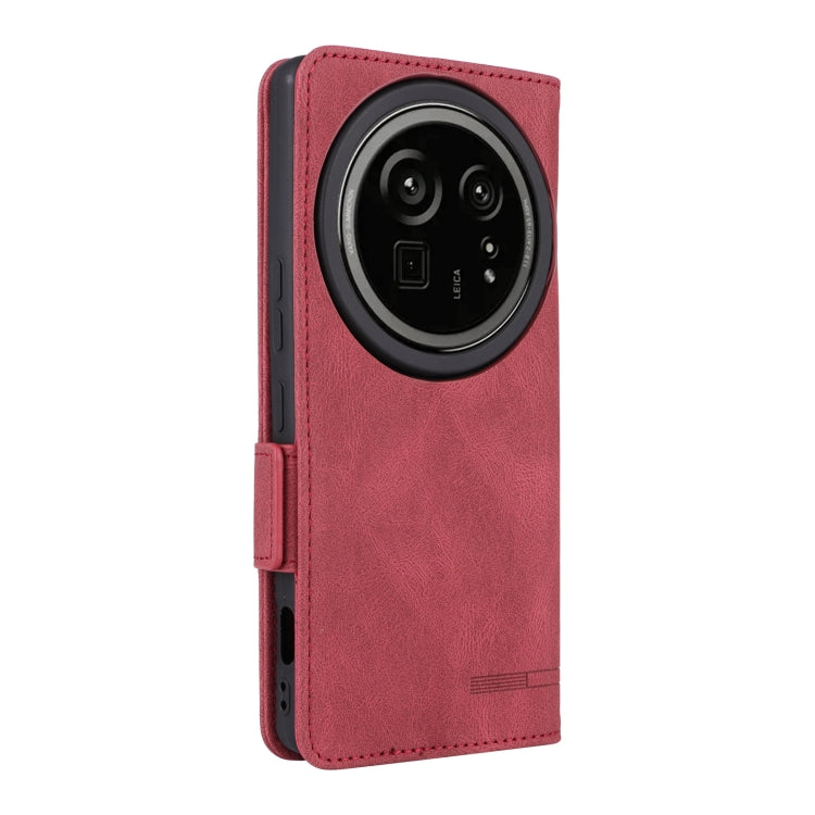 For Sharp Aquos R9 Pro Magnetic Clasp Leather Phone Case
