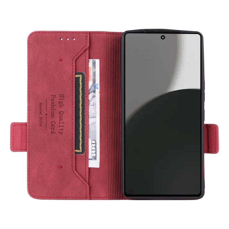 For Sharp Aquos R9 Pro Magnetic Clasp Leather Phone Case