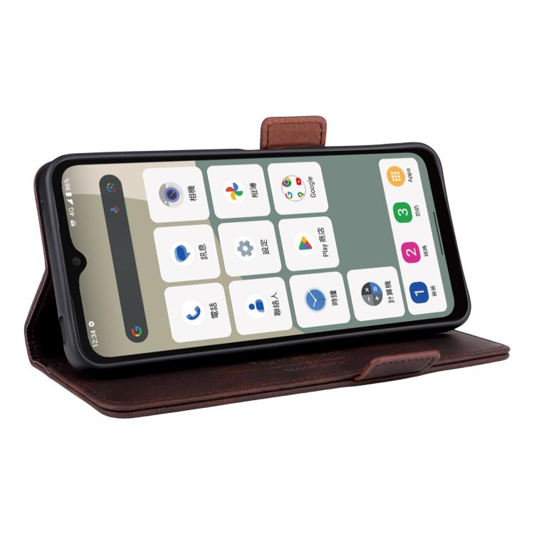 For Sharp Aquos wish5 Magnetic Clasp Leather Phone Case