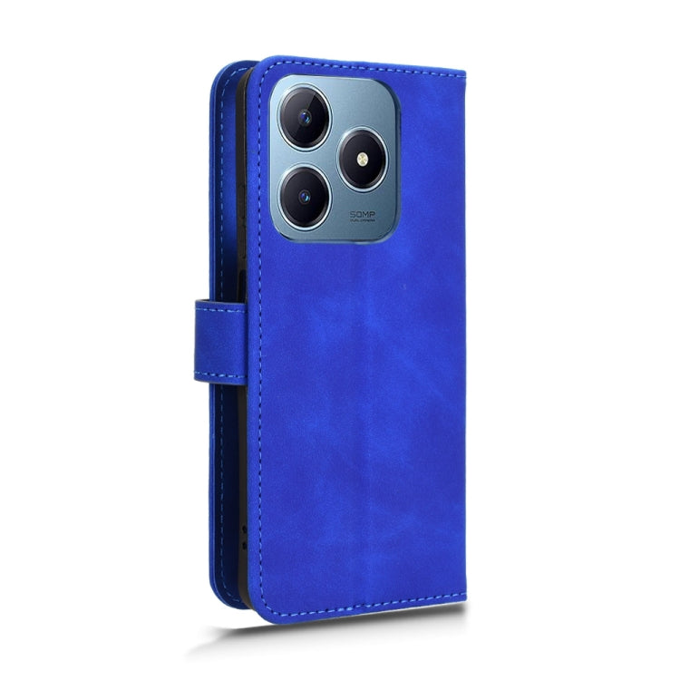 For Realme C63 / C61 Skin Feel Magnetic Flip Leather Phone Case