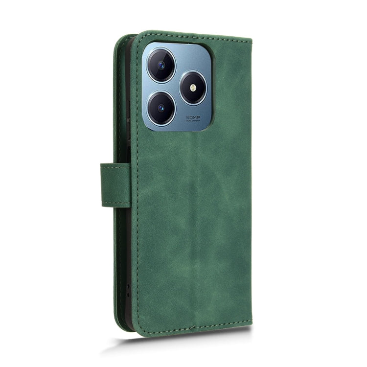 For Realme C63 / C61 Skin Feel Magnetic Flip Leather Phone Case