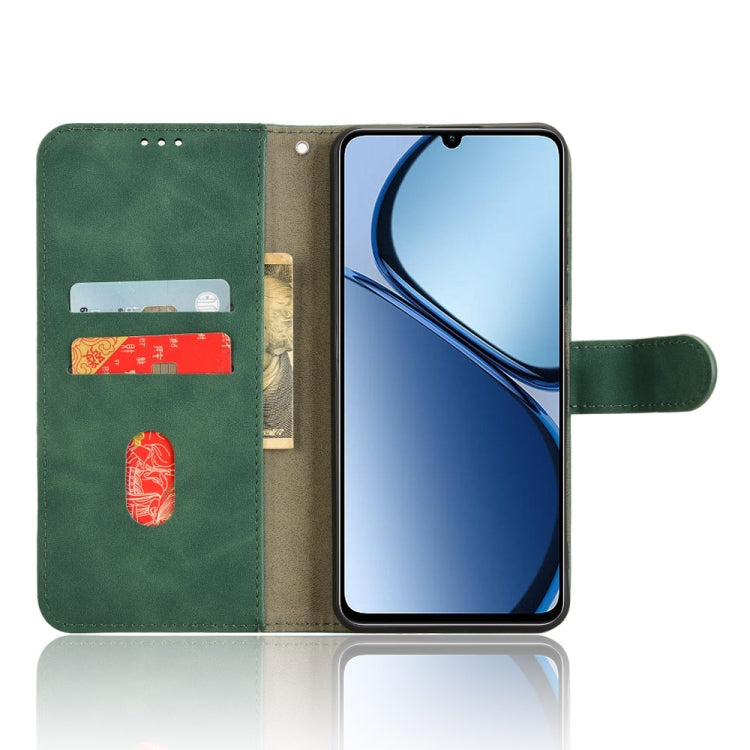 For Realme C63 / C61 Skin Feel Magnetic Flip Leather Phone Case