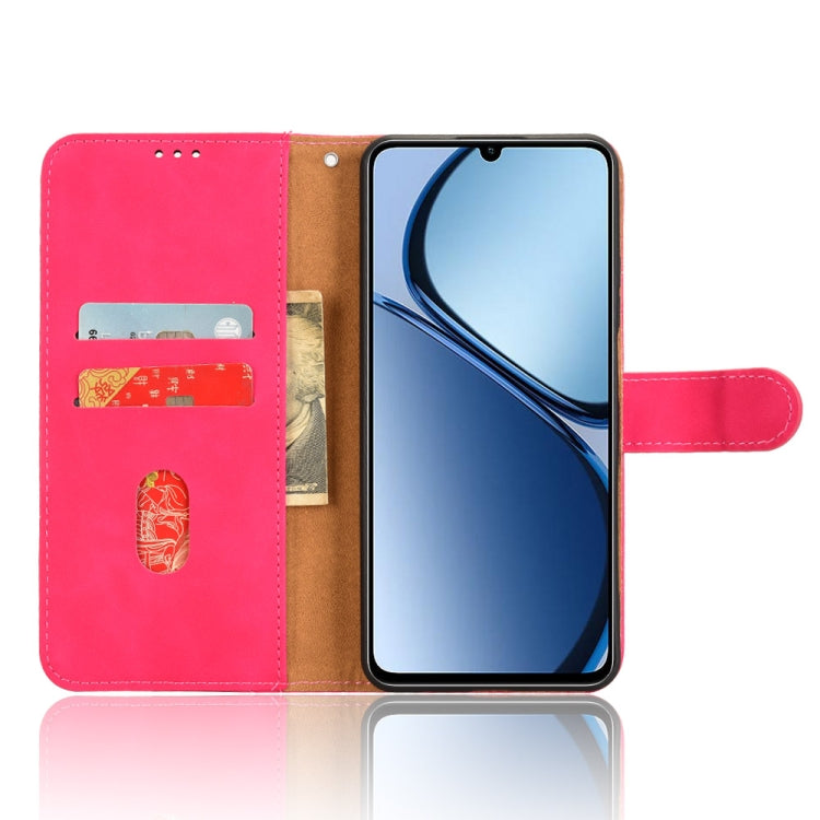 For Realme C63 / C61 Skin Feel Magnetic Flip Leather Phone Case