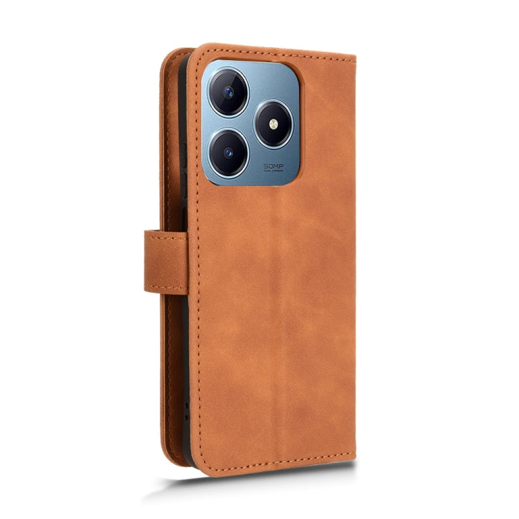 For Realme C63 / C61 Skin Feel Magnetic Flip Leather Phone Case