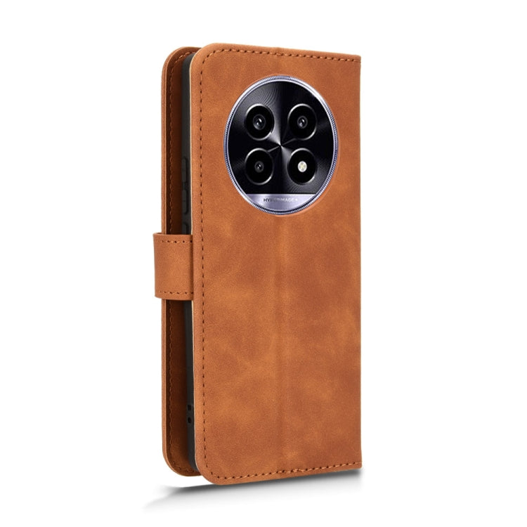 For Realme 13 Pro Skin Feel Magnetic Flip Leather Phone Case