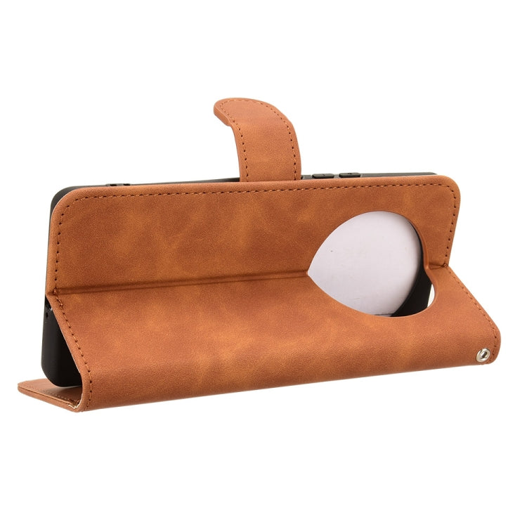 For Realme 13 Pro Skin Feel Magnetic Flip Leather Phone Case