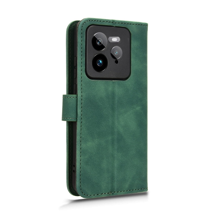 For Realme GT 7 Pro Skin Feel Magnetic Flip Leather Phone Case