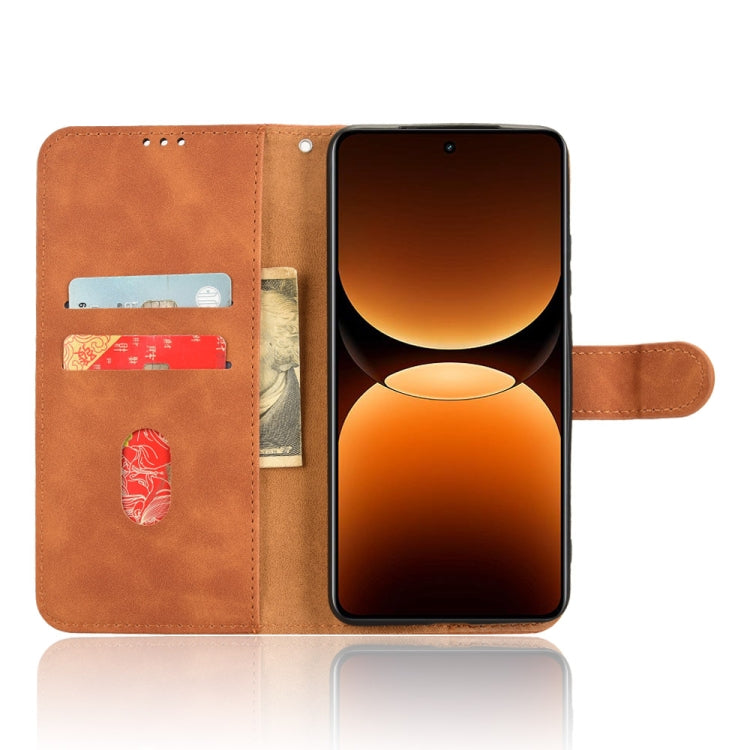 For Realme GT 7 Pro Skin Feel Magnetic Flip Leather Phone Case