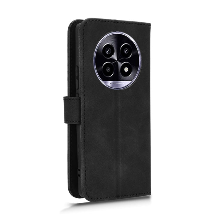 For Realme 13+ 5G Skin Feel Magnetic Flip Leather Phone Case