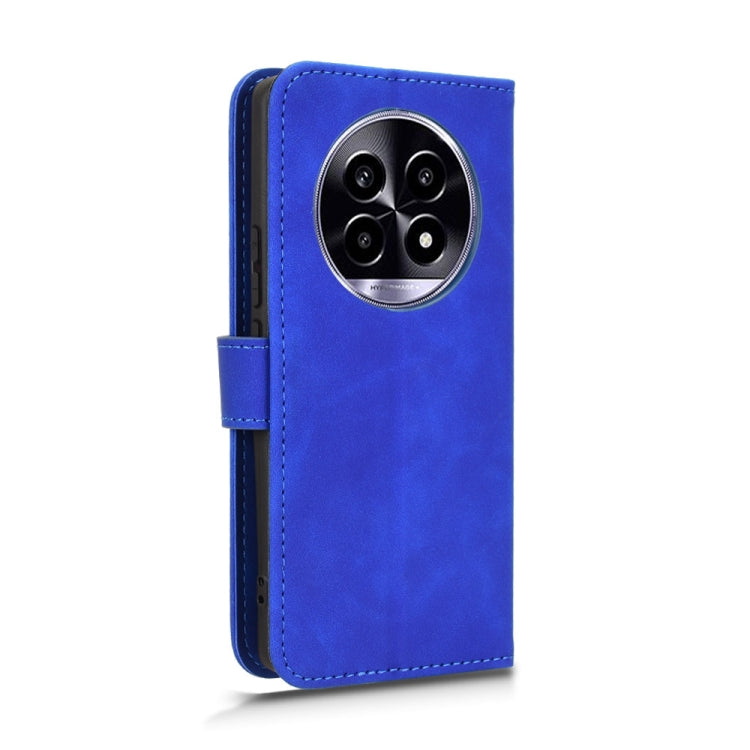 For Realme 13+ 5G Skin Feel Magnetic Flip Leather Phone Case