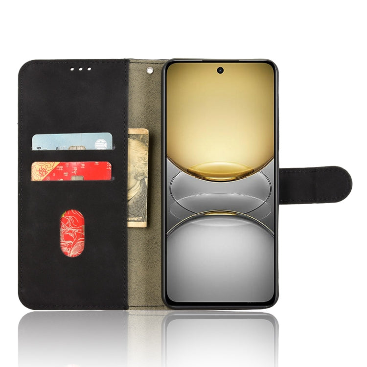 For Realme C75 4G Skin Feel Magnetic Flip Leather Phone Case