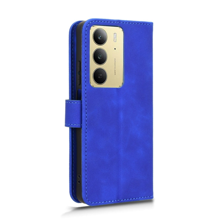 For Realme C75 4G Skin Feel Magnetic Flip Leather Phone Case