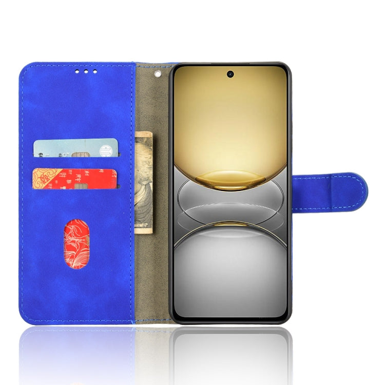 For Realme C75 4G Skin Feel Magnetic Flip Leather Phone Case