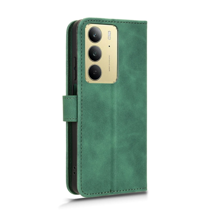 For Realme C75 4G Skin Feel Magnetic Flip Leather Phone Case