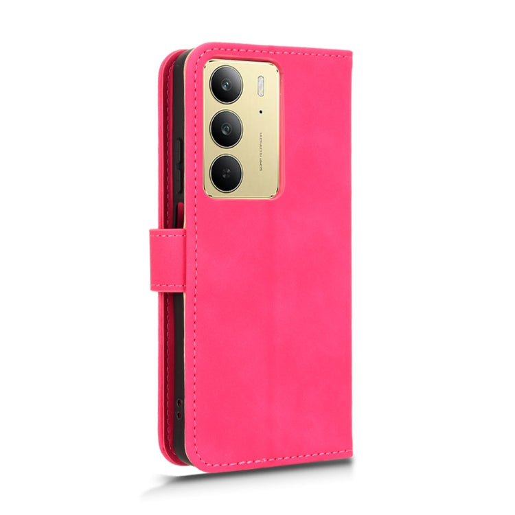 For Realme C75 4G Skin Feel Magnetic Flip Leather Phone Case