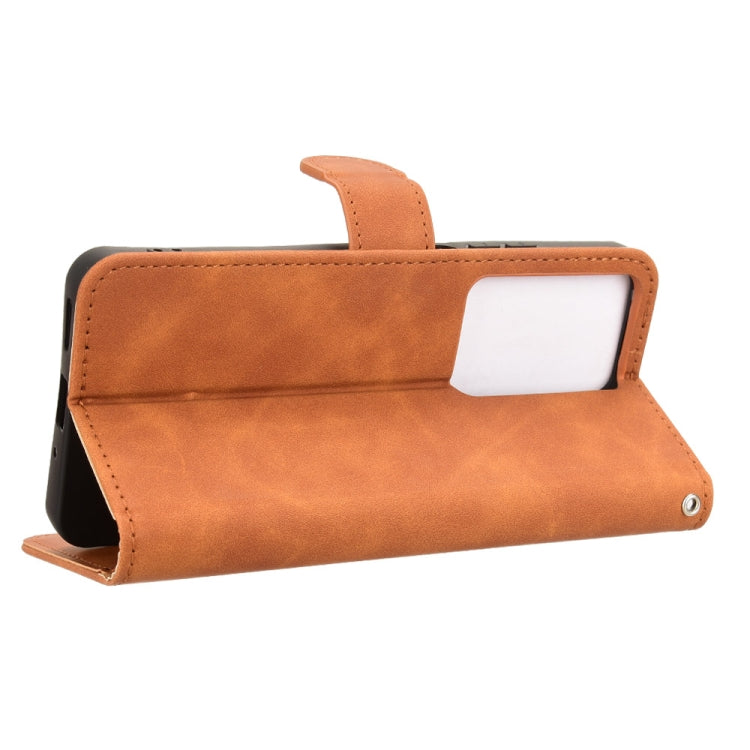 For Realme C75 4G Skin Feel Magnetic Flip Leather Phone Case
